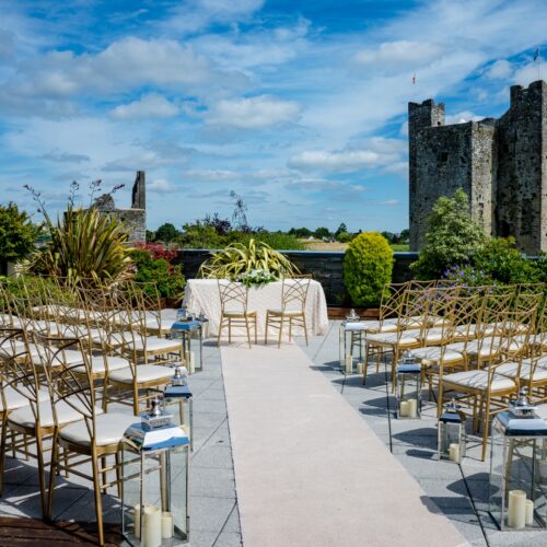 trim castel hotel wedding photos